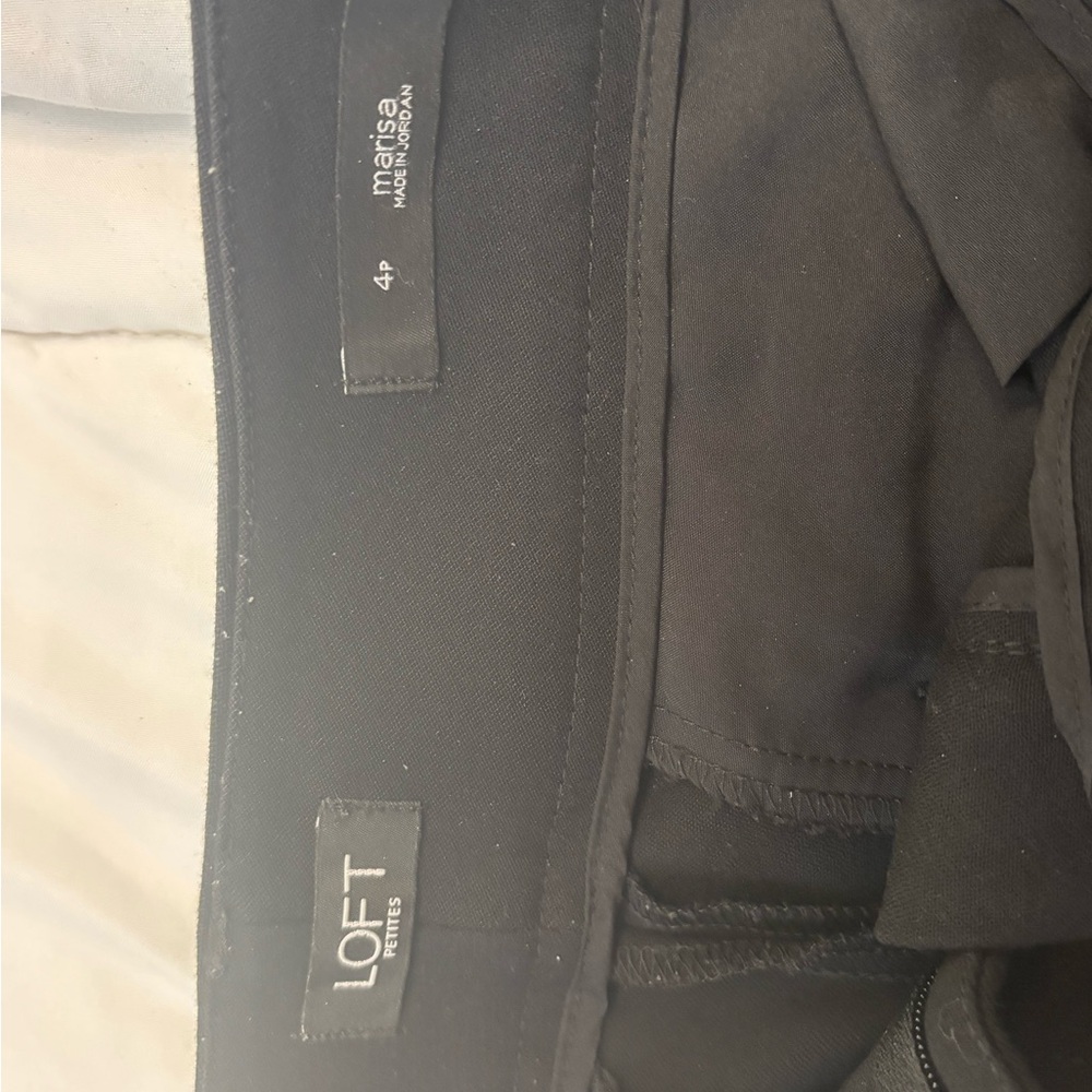 LOFT Marisa Black Pants